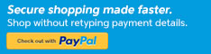 We Accept Visa, MC, Discover, AMEX and Paypal